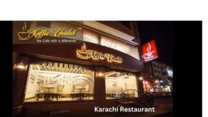 European-style café In Karachi